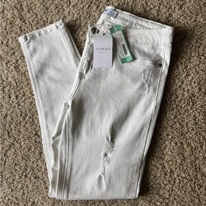 Just Black Women's Crisp White Skinny Jeans